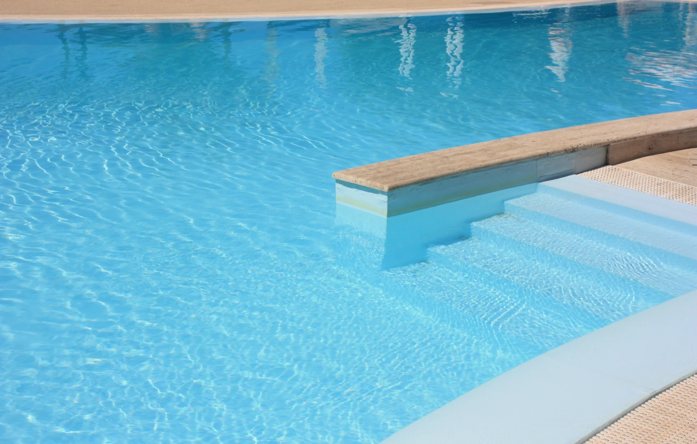 Commercial pool detailing